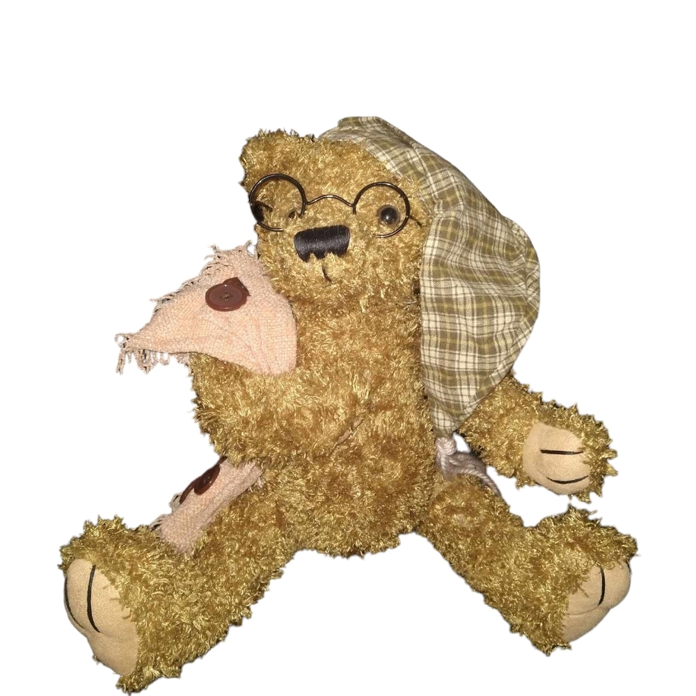 Dan Dee Sleepytime Bedtime Collectors Choice Plush Teddy Bear with His Blanket